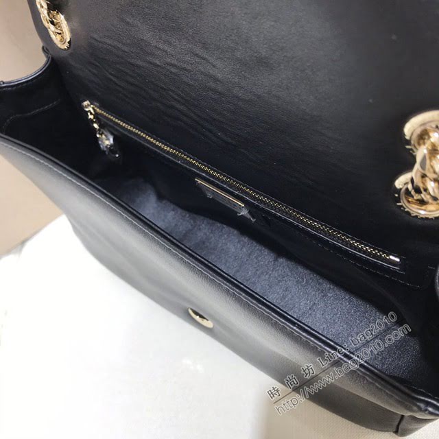 Bvlgari女包 寶格麗2020新款 幾何形狀牛皮鏈條單肩斜挎女包 古力娜紮同款 287993  fyd1568